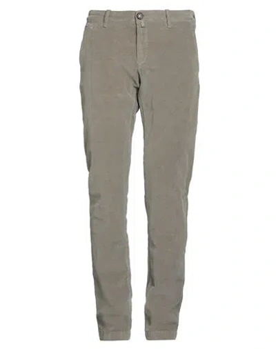 Jacob Cohёn Man Pants Grey Size 35 Cotton, Elastane In Gray