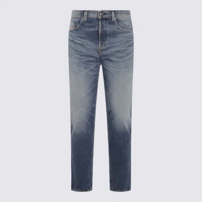 Diesel Blue Cotton 2023 D-finitive Jeans In Blue