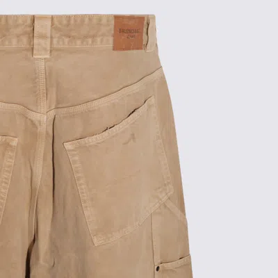 Balenciaga Straight Trousers Contrast Panels