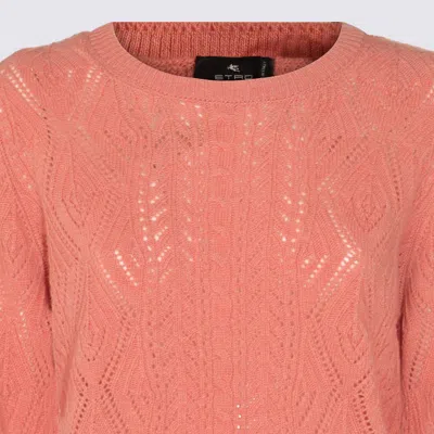 Etro Pink Cotton Knitwear