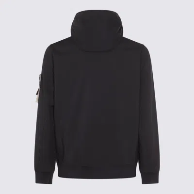 Stone Island 'soft Shell-r E.dye®technology' Hooded Jacket In Blue