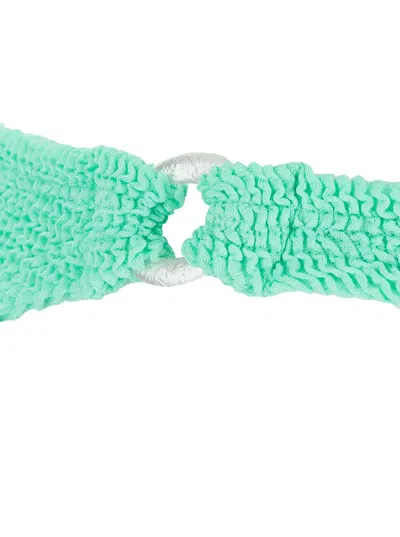 Hunza G Misty Bikini Pearly Hoop In Green