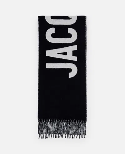 Jacquemus The Brushed Wrap Scarf With Fringed Detail