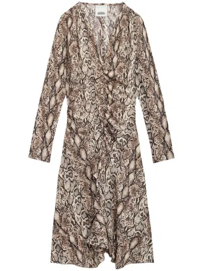 Isabel Marant Octavia Printed Mini Dress