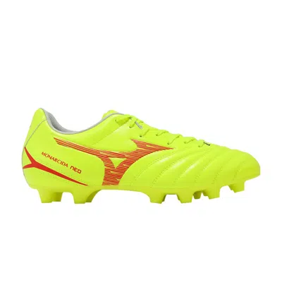 Pre-owned Mizuno Monarcida Neo 3 Select Wide 'safety Yellow Fiery Coral 2'