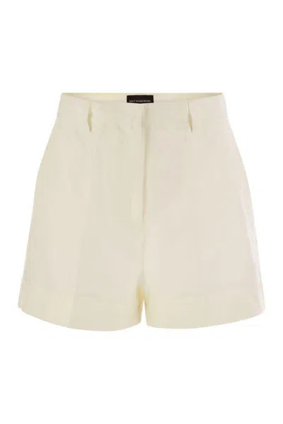 Mvp Wardrobe Cotton And Silk Bermuda Shorts
