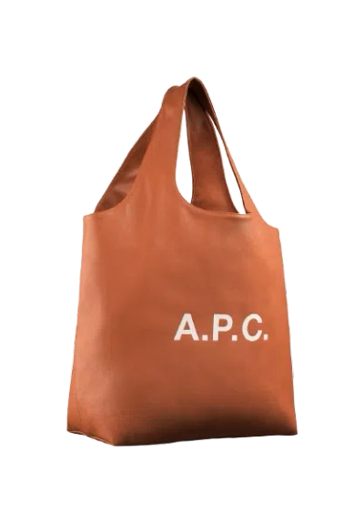 Apc A.p.c. Ninon Tote Bag - Synthetic - Brown