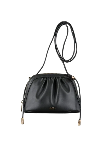 Apc Black Ninon Small Drawstring Bag