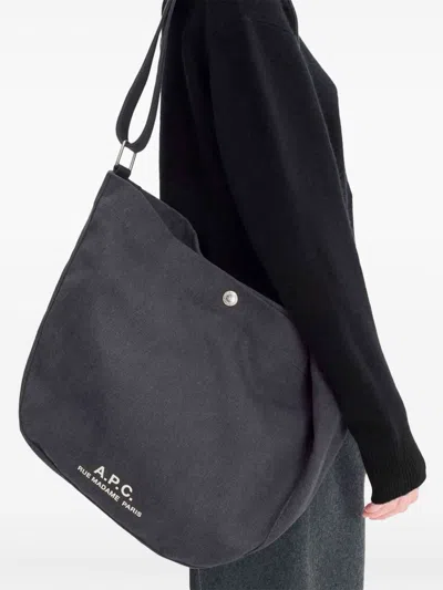 Apc Jurnal Satchel Bag Woman Black
