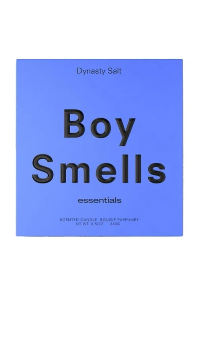 Boy Smells Dynasty Salt Scented Candle In Blue