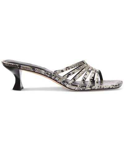 Michael Kors Michael  Women's Haisley Kitten Heel Sandals In Black