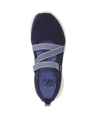 Ryka Rykä Activefoam Mary Jane Shoe In Blue