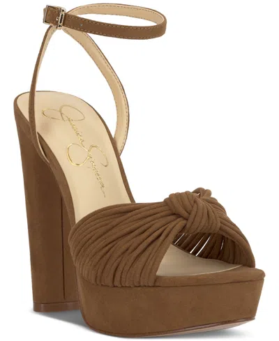 Jessica Simpson Immie Platform Sandal In Green
