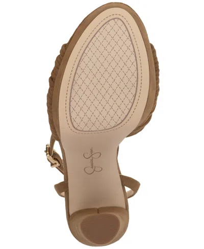 Jessica Simpson Immie Platform Sandal In Green