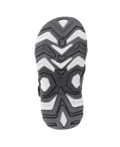 Rockport Little And Big Boys Rowan Closed Toe Sandals In Gray