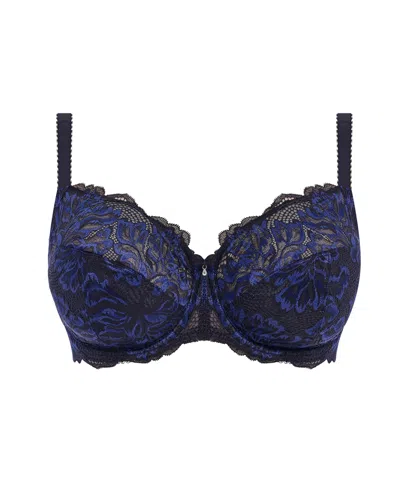 Fantasie Emmaline Underwire Padded Plunge Bra In Blue