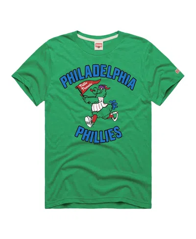 Homage Green Philadelphia Phillies Hyper Local Tri-blend T-shirt In Green