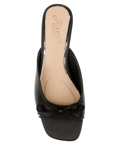 Jewel Badgley Mischka Felisha Kitten Heel Slide Sandal In Black