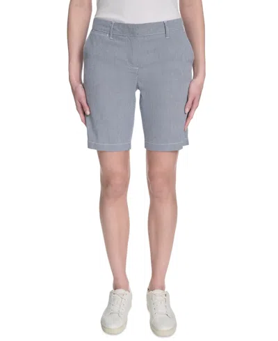 Nautica Jeans Women's Striped Riviera Mid-rise Shorts