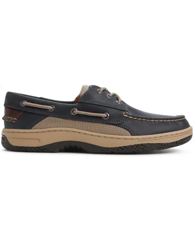 Sperry Men's Billfish 3-eye Boat Shoe In Black