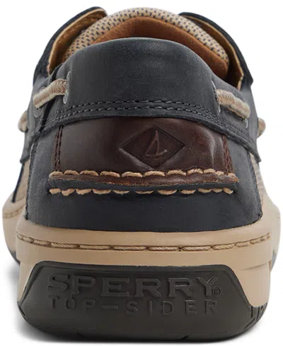 Sperry Men's Billfish 3-eye Boat Shoe In Black