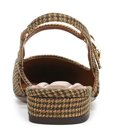 Franco Sarto Women's Destin Square Toe Mary Jane Slingback Flats In Multi
