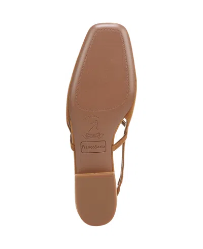 Franco Sarto Women's Destin Square Toe Mary Jane Slingback Flats