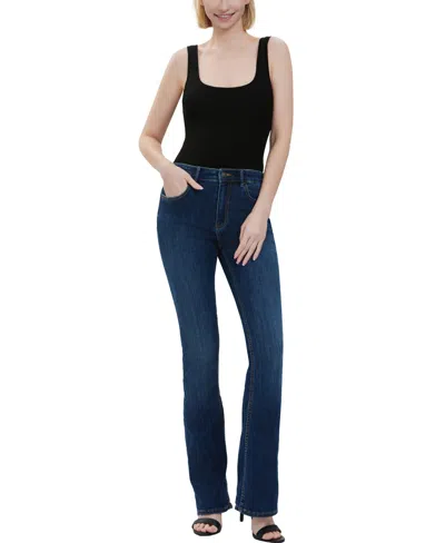 Kimi & Kai U-neck Sleeveless Bodysuit In Black