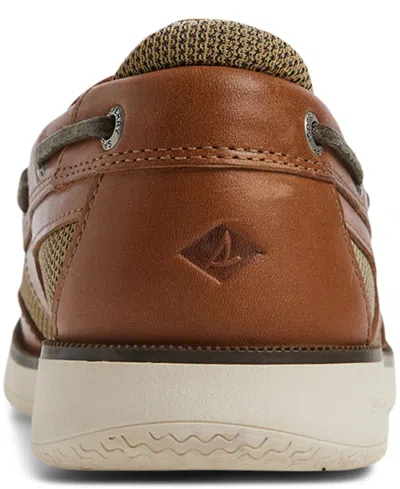 Sperry Men's Surveyor Slip On Boat Shoe In Brown