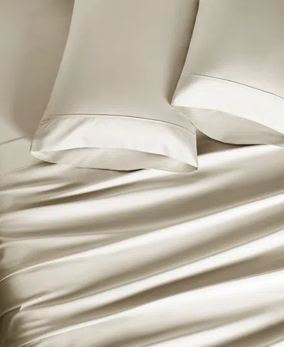 Donna Karan Home Luxe 700 Thread Count 100% Egyptian Cotton Pillowcase Pair, Standard In Neutral