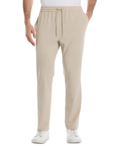 Cubavera Men's Classic-fit Solid Dress-casual Drawstring Pants In Gray