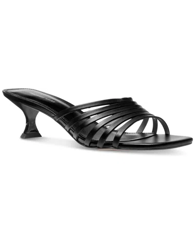 Michael Kors Women's Haisley Kitten Heel Sandals In Black