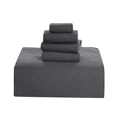 Nestl Diamond Embossed 5-pc. Quilt Set, Full/queen