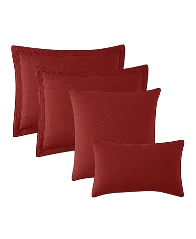 Nestl Ellipse Embossed 5-pc. Quilt Set, Full/queen