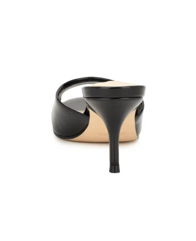 Nine West Women's Luvlie Kitten Heel Dress Sandals In Black