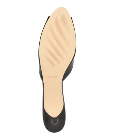 Nine West Women's Luvlie Kitten Heel Dress Sandals In Black