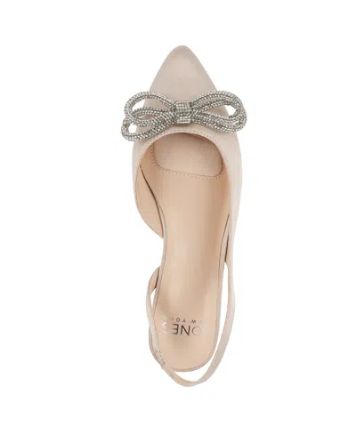 Jones New York Women's Quentina Pointed Toe Dress Flats In Gold