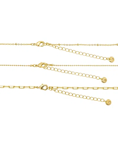 Unwritten Cubic Zirconia And Crystal Celestial Evil Eye And Moon Layered Necklace Set