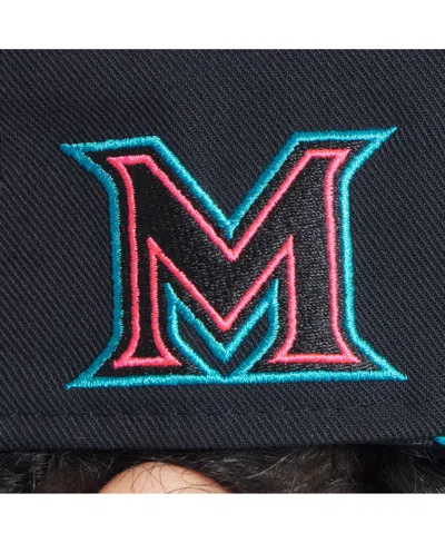 Nike Black Miami Marlins 2025 City Connect Performance Fitted Hat In Black