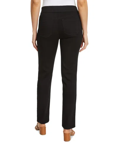 Gloria Vanderbilt Women's Amanda Pull-on Pants In Black