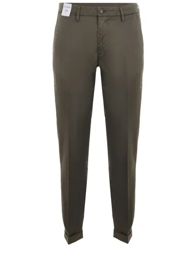 Re-hash Re Hash Trousers In Stretch Cotton In Black