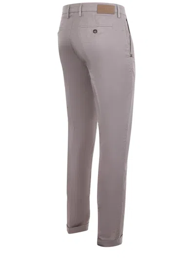 Re-hash Trousers In Stretch Cotton In Gray