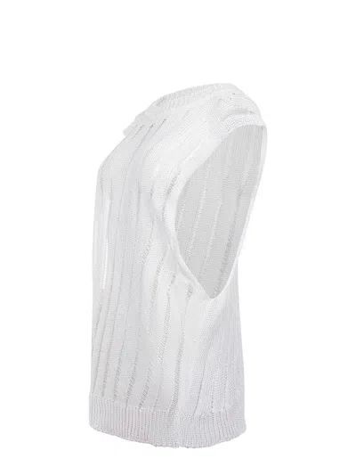 Solotre Sweaters In White