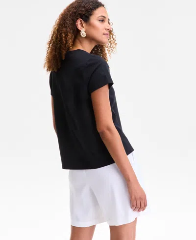 Inc International Concepts Women's High-rise Bermuda Shorts, Exclusively At Macy's In White