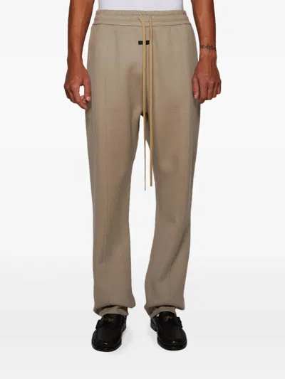 Fear Of God Drawstring Panelled Trousers In Neutral
