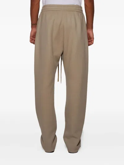 Fear Of God Drawstring Panelled Trousers In Neutral