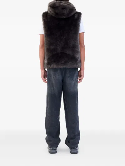 Unreal Fur Faux-fur Hooded Jacket In Purple