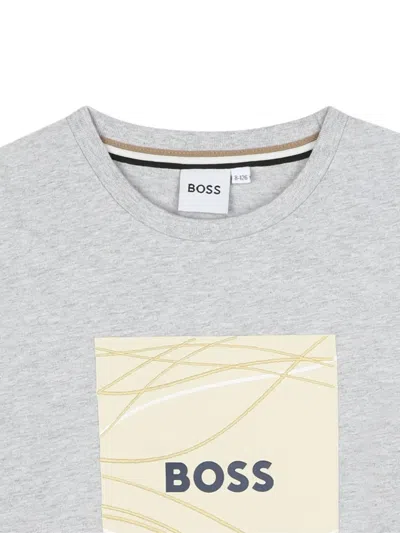 Bosswear Graphic-print T-shirt In Gray