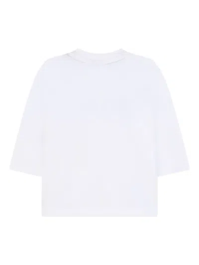 Bosswear T-shirt Mit Logo-print In White