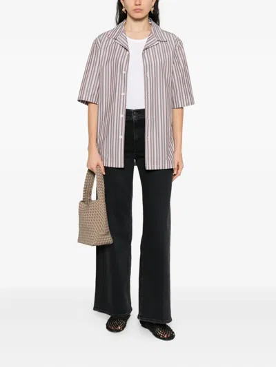 Frame Five-pocket Jeans In Brown
